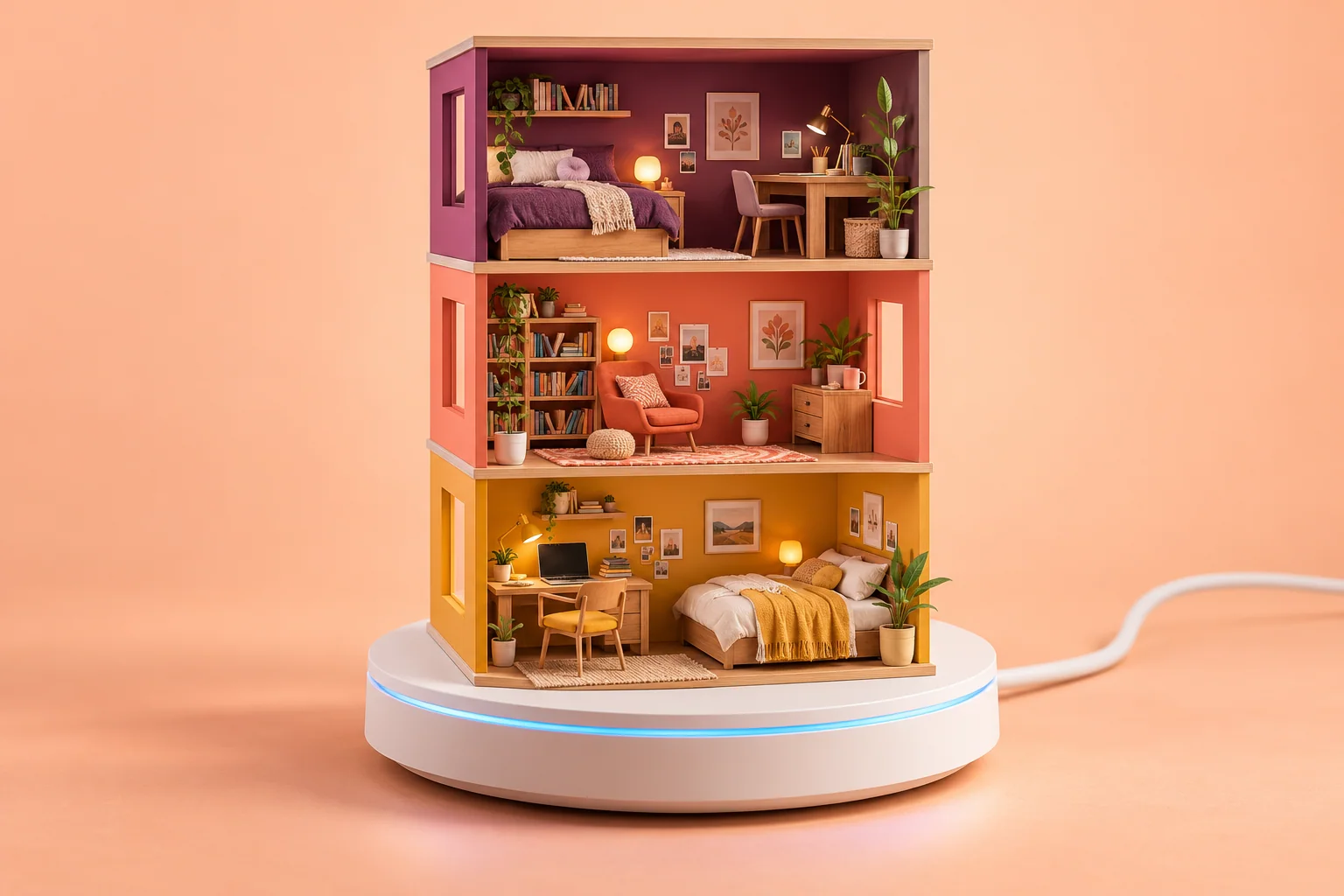 Illustration conceptuelle : Wi-Fi pour résidences étudiantes